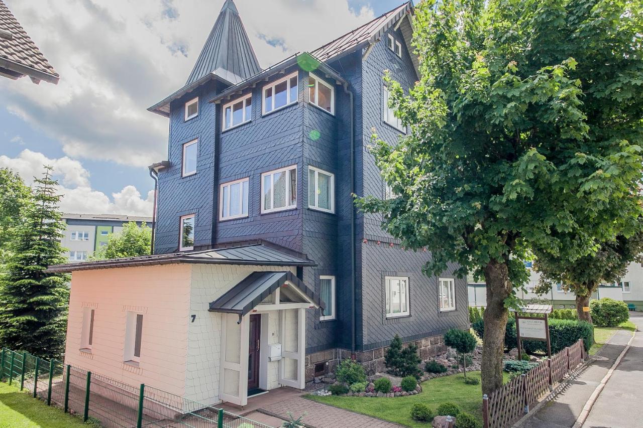 Haus Repin, Oberhof, Historische Villa Am Rennsteig, Thueringer Wald Bagian luar foto