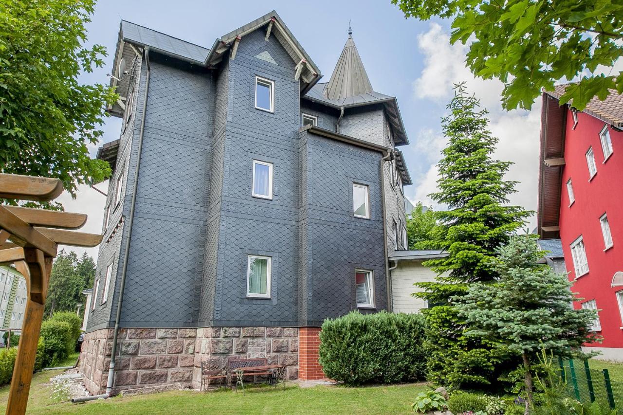 Haus Repin, Oberhof, Historische Villa Am Rennsteig, Thueringer Wald Bagian luar foto